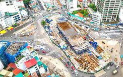 Hà Nội: Khắc phục vướng mắc, đẩy nhanh tiến độ cầu vượt Nguyễn Chí Thanh