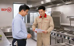 Thiết kế bếp công nghiệp: Đồng bộ từ bản vẽ công trình đến vận hành