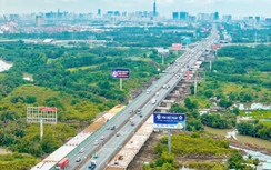 Nhà thầu đua tiến độ, quyết hoàn thành mở rộng cao tốc TP.HCM - Long Thành năm 2026