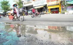 Cận cảnh dự án mở rộng đường gần sân bay Tân Sơn Nhất sau 21 năm chưa hoàn thành