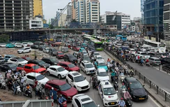 Hà Nội: CSGT lên phương án xóa cảnh ùn tắc tại các ngã tư dọc tuyến Đê La Thành