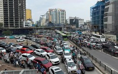 Hà Nội: Điều chỉnh giao thông nút Láng Hạ - Giảng Võ, nhiều xe được đi vào làn BRT