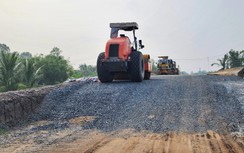Cà Mau: Bàn giao 100% mặt bằng sạch, đường Phước Long - Ba Đình tăng tốc thi công