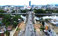 Thay nhà thầu mới, cầu Vỹ Dạ đã thi công trở lại
