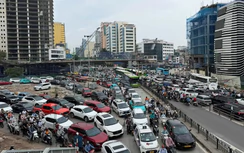 Hà Nội điều chỉnh tổ chức giao thông Vành đai 1 phục vụ thi công cầu vượt Nguyễn Chí Thanh