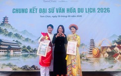 Hai sinh viên Học viện Hàng không giành quán quân, á quân Đại sứ Văn hóa Du lịch