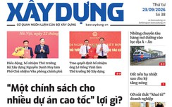 Tin mới nhất, hay nhất trên Báo Xây dựng ngày 23/9/2026