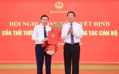 Bộ trưởng Bộ Xây dựng trao quyết định bổ nhiệm tân Thứ trưởng Lê Hồng Vinh