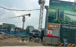 TP.HCM: Thông tin vụ nhiều nhà dân nứt do thi công dự án A&T Saigon Riverside