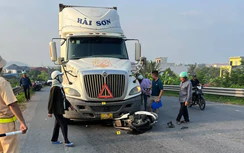 Hải Phòng: Xe đầu kéo va chạm với xe máy, người đàn ông tử vong