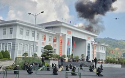 Toàn cảnh diễn tập phương án phòng, chống khủng bố năm 2026 ở Lai Châu