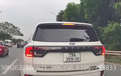 Tài xế vượt làn khẩn cấp, chặn xe khác trên Đại lộ Thăng Long bị phạt 23 triệu đồng