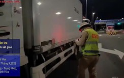 Dùng biên bản quá hạn chạy xe trên cao tốc, tài xế và chủ xe bị phạt 48 triệu đồng