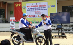 Gần 700 sinh viên Tây Ninh được trang bị kỹ năng lái xe an toàn