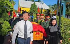 Truy điệu, an táng 30 hài cốt liệt sĩ tại Nghĩa trang Liệt sĩ Quảng Trị