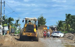 Cà Mau: Bàn giao 100% mặt bằng sạch, đường Ninh Quới - Ngan Dừa tăng tốc về đích