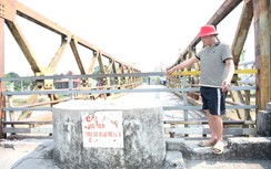 Ninh Bình cấm luồng kênh Quần Liêu ba ngày để phá dỡ cầu sắt