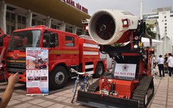 Nhiều công nghệ, thiết bị mới lạ tại triển lãm phòng cháy chữa cháy, cứu nạn cứu hộ