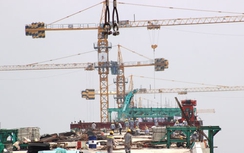 Dốc lực đảm bảo tiến độ lao dầm cầu Cổ Chiên