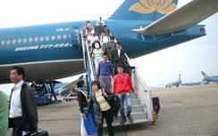 Tần suất bay tại Tân Sơn Nhất tăng gấp rưỡi ngày thường