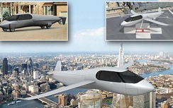 Xe hơi hóa thành…trực thăng