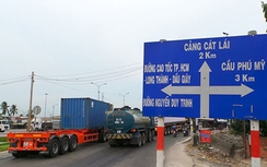 Gấp rút xây cầu vượt giảm ùn tắc cảng Cát Lái