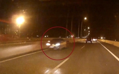 Truy tìm ô tô chạy ngược chiều trên cao tốc