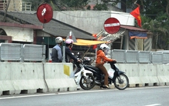 Rà soát lắp đặt dải phân cách QL1 qua Quảng Trị