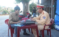 Hà Tĩnh: Tước GPLX 725 trường hợp vi phạm nồng độ cồn