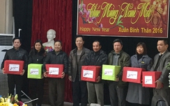 Tết ấm của công nhân đường sắt