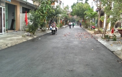 Đà Nẵng: 34,4 tỷ đồng thảm bêtông nhựa tại các khu dân cư