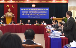 19 Ủy viên Bộ Chính trị, 95 Ủy viên T.Ư ứng cử ĐBQH