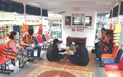 Xóa vùng trắng đăng kiểm tàu du lịch hồ thủy điện Hòa Bình