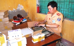 48 giờ đón lõng bắt xe khách chở hàng lậu