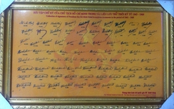 Chuyện chưa kể về bộ sưu tập 79 chữ ký Bác Hồ