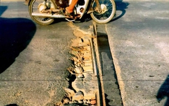 Cầu Kim Tân xuống cấp nghiêm trọng, mất ATGT