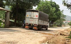 Tỉnh lộ 316 xuống cấp nghiêm trọng