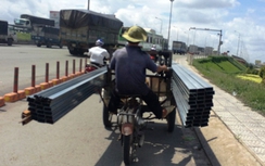 Đồng Nai: Phát hoảng với máy cày, xe ba gác máy