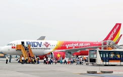 Giảm giá cất, hạ cánh cho Vietjet còn 10% trên đường bay TP.HCM-Đài Trung