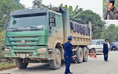 “Chim lợn” cản trở thanh tra xử lý xe quá tải