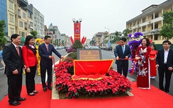 Khánh thành đường nối Nguyễn Văn Cừ - đê Tả ngạn sông Hồng