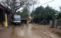 Thái Bình: 2km đường liên xã như đường ruộng