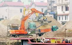 Yêu cầu đóng cửa bến cảng trái phép ở Hà Nội