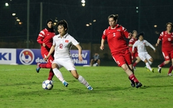 Tuyển nữ Việt Nam quyết chiến Myanmar