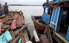 Bị đâm va trên biển, tàu đánh bắt hải sản xử trí thế nào?