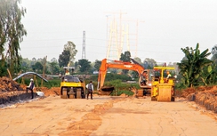 Nhiều dự án giao thông gặp khó vì “bão giá” vật liệu