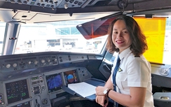 Nữ cơ phó 9X nói gì về nghề bay?