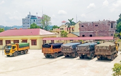 Mật phục bắt xe chở quặng quá tải trên QL3 ở Bắc Kạn