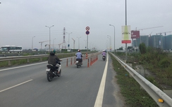 Lắp đặt cọc phân làn ngăn tài xế vô ý thức