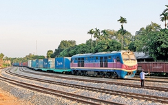 Vận tải hàng hóa đường sắt tăng vọt nhờ tàu container